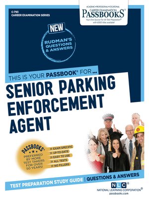 cover image of Senior Parking Enforcement Agent
